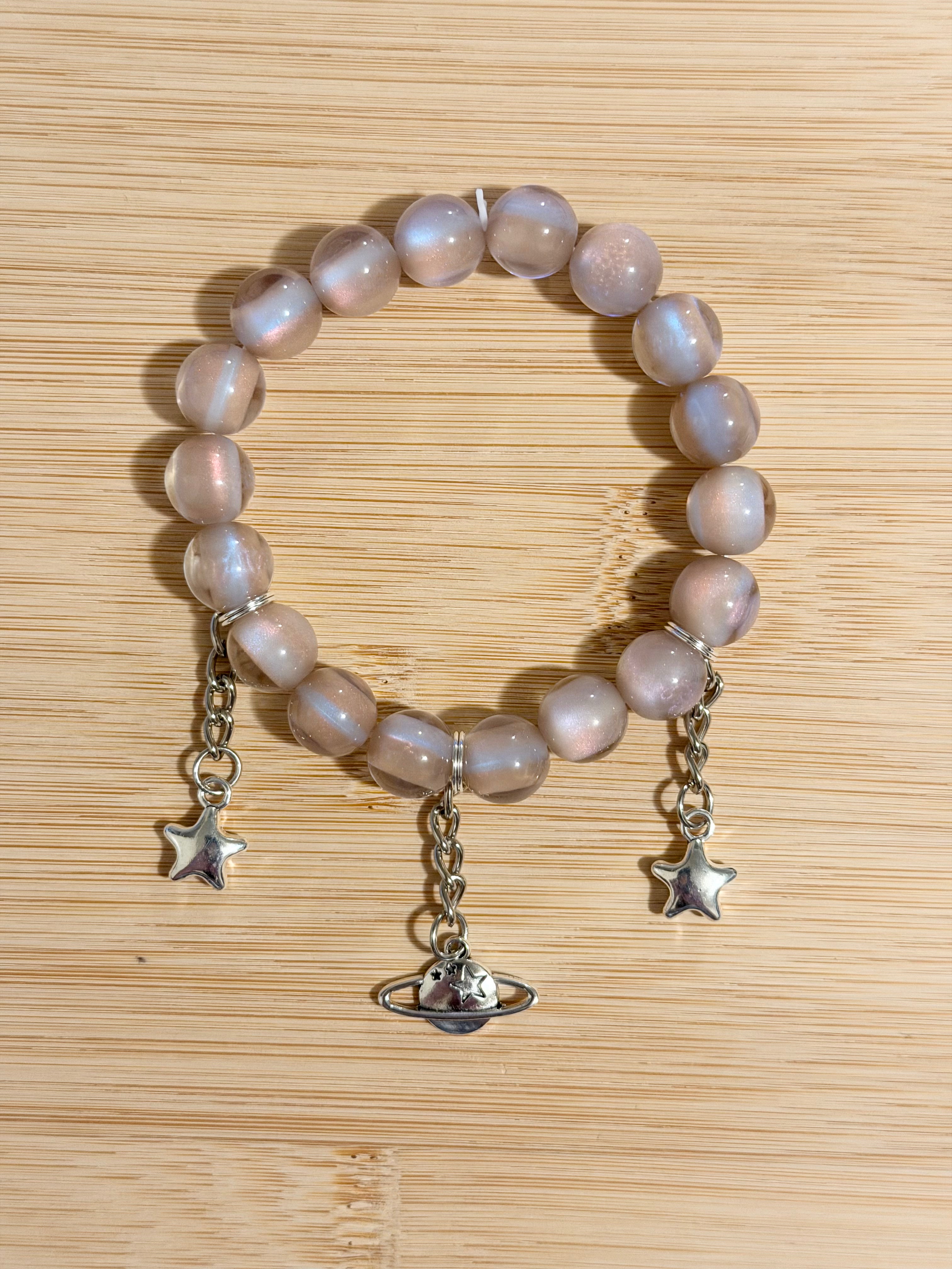 Blue/ Pink Pastel Galaxy Adventure Bracelet