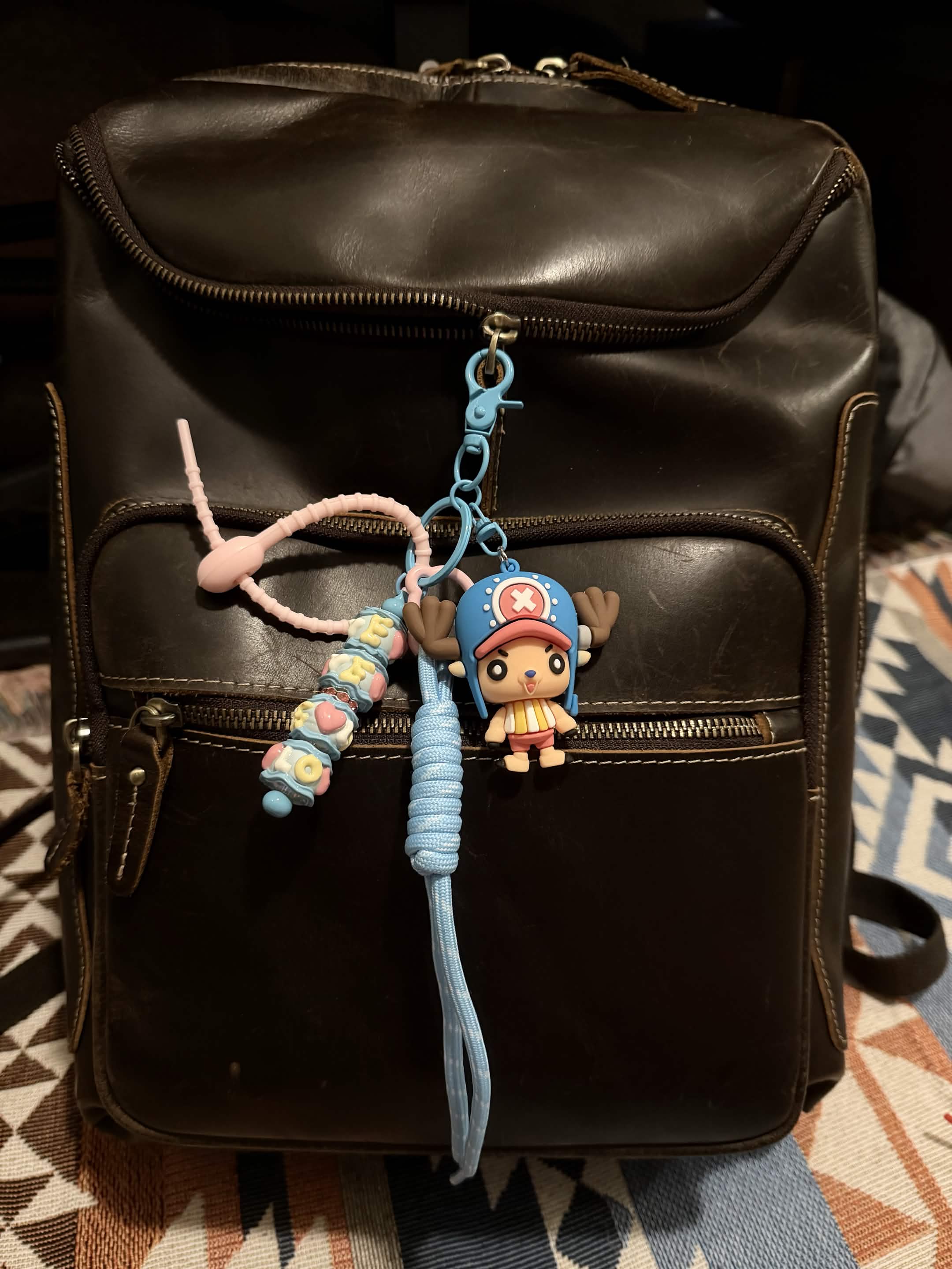 Light Blue/ Pink Animal Doctor Character Bag Charm