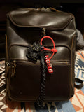 Black/ Red Dragon Character Bag Charm