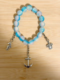 Light Blue/ White Ocean Dreamin' Bracelet